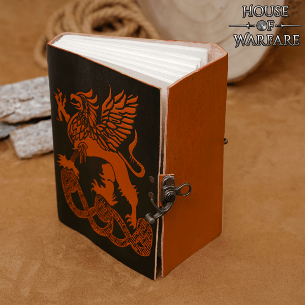 Leather Griffon Journal