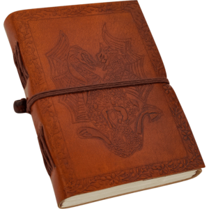 Embossed Dual Dragon Journal