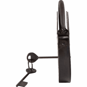 Large Medieval Padlock with Keys