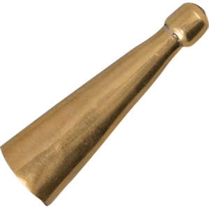 Brass Scabbard Tip - Small