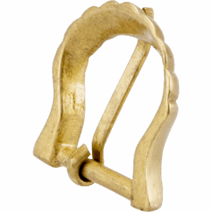 Round Shell Belt Buckle