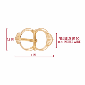 Double Deco Belt Buckle
