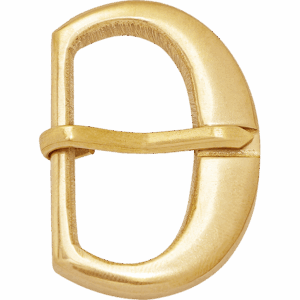 Simple Brass Belt Buckle