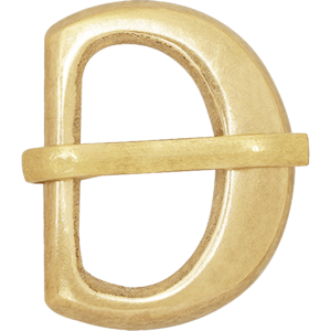 Simple Brass Strap Buckle