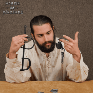 Bar Handcuffs with Lock