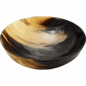 Medieval Horn Feasting Bowl