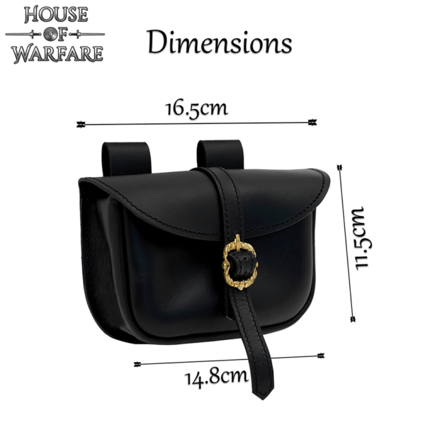 Small Merchant Pouch - Black