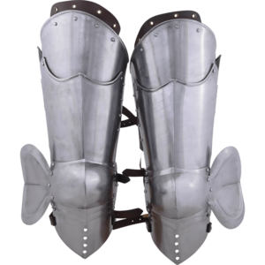 German Knight 3/4 Steel Leg Armor