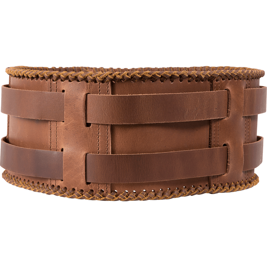 GORGECRAFT 197 Inch 10mm Dark Brown Leather Strap Belt Blank