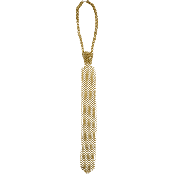 Brass Chainmail Tie