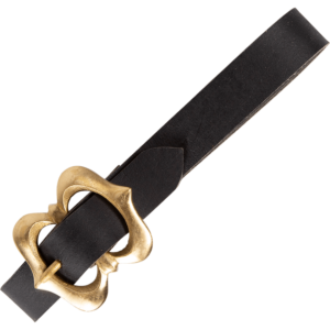Leather Tankard Strap - Black