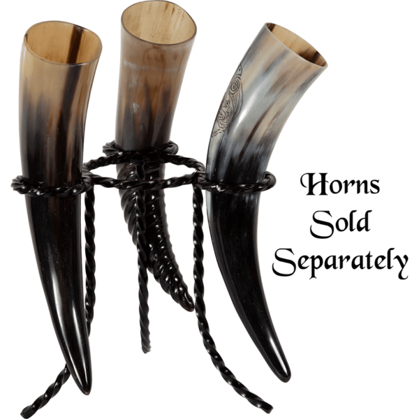 Three Drinking Horn Stand