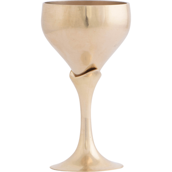 Medieval Brass Goblet