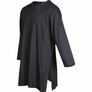 Mens Long Sleeve Viking Undertunic - Black