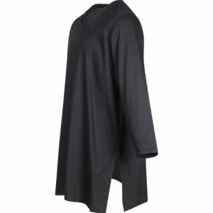 Mens Long Sleeve Viking Undertunic - Black