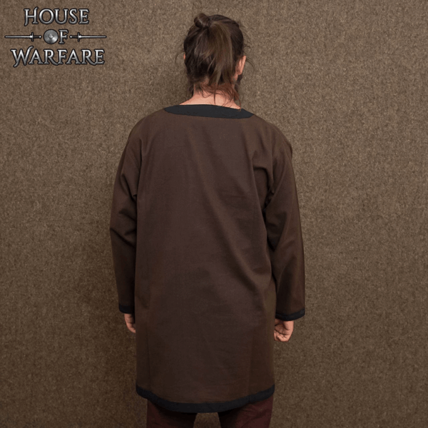 Basic Medieval Tunic - Brown with Black