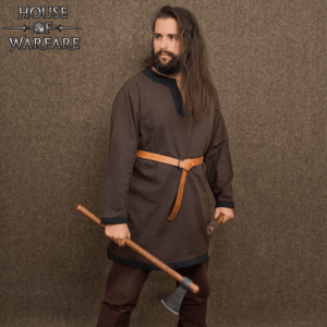 Basic Medieval Tunic - Brown with Black