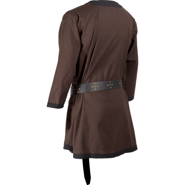 Basic Medieval Tunic - Brown with Black