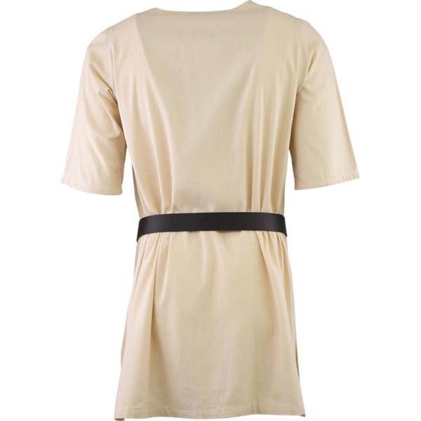 Mens Short Sleeve Viking Undertunic - Natural