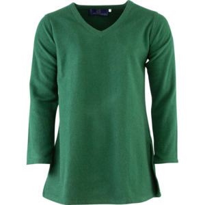 Long Sleeve Wool Tunic - Green