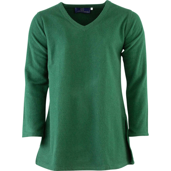 Long Sleeve Wool Tunic - Green