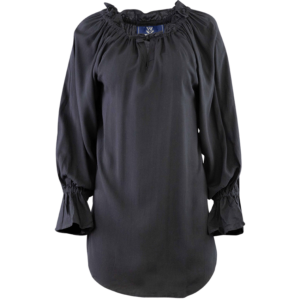 Ladies Pirate Blouse - Black