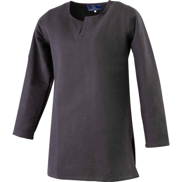 Long Sleeve Viking Tunic - Black