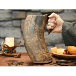 Large Gustav Horn Tankard