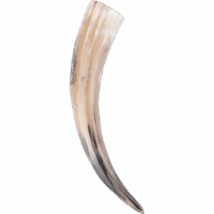 Howling Wolf Drinking Horn