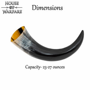 Thyra Drinking Horn with Holder