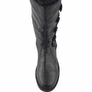 Medieval Knight Boots - Black