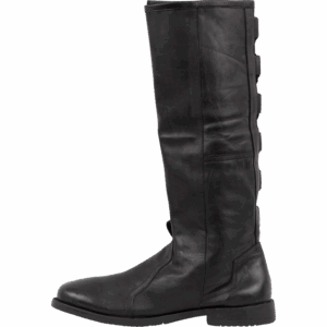 Medieval Knight Boots - Black