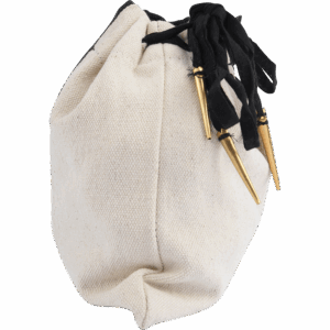 Two Color Cotton Drawstring Pouch