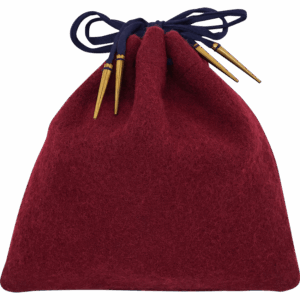 Wool Drawstring Pouch