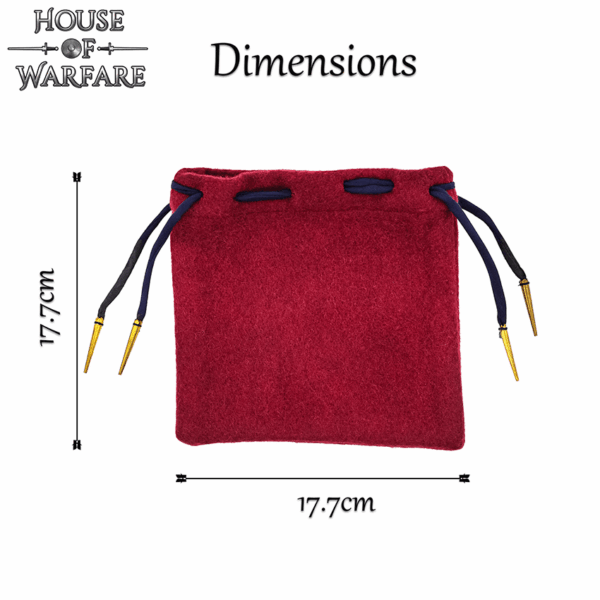 Wool Drawstring Pouch