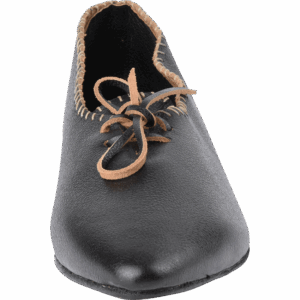 Black Medieval Peasant Shoes