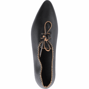 Black Medieval Peasant Shoes