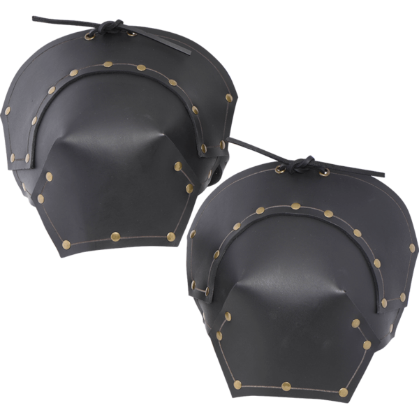 Baudouin Leather Pauldrons