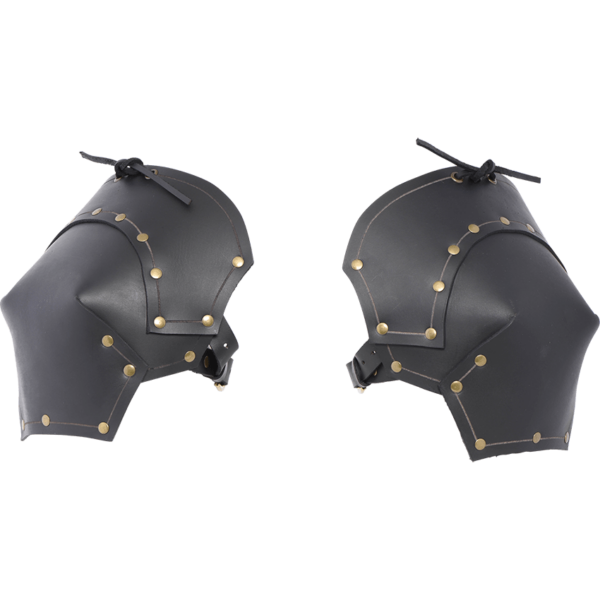 Baudouin Leather Pauldrons