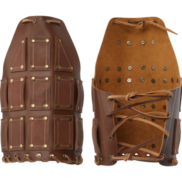 Bohemond Leather Pauldrons