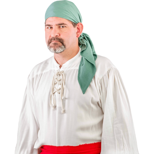 Green Pirate Bandana