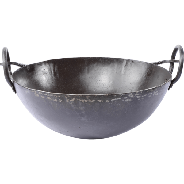 Round Medieval Cooking Pan