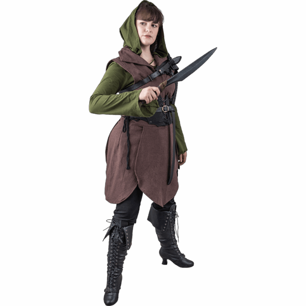 Hooded Huntress Fantasy Outfit