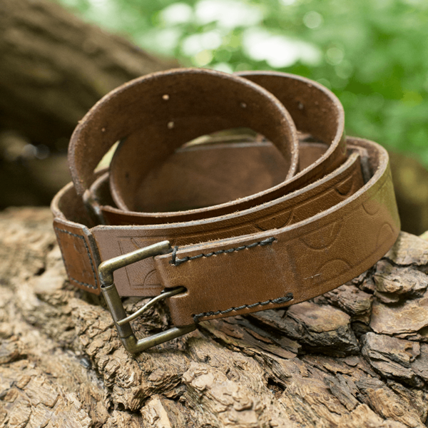 Arthurian Leather Belt