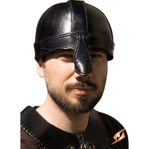 Warriors Leather Helmet