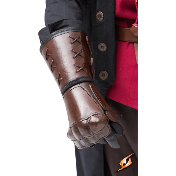 Single Leather Gauntlet