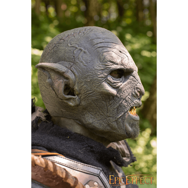 Monstrous Green Orc Mask