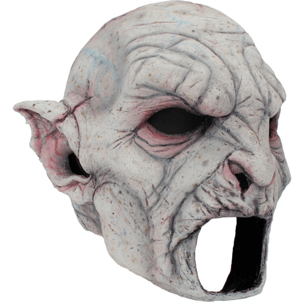 Monstrous White Orc Mask