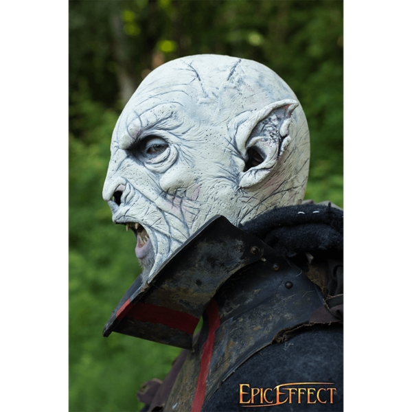 Monstrous White Orc Mask