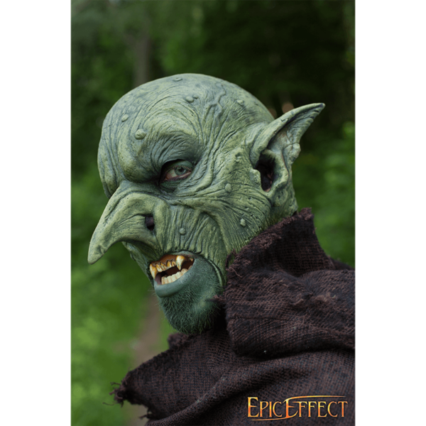 Green Malicious Goblin Mask